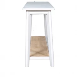 Amity Oak Amity White Oak 2 Lvl Sofa Table FACTORY SECOND SOLD AS IS Living