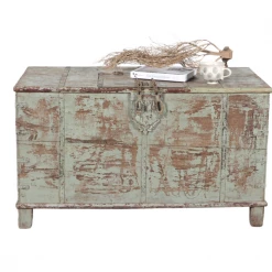 Soul Living Vintage Indian Trunk Global Finds