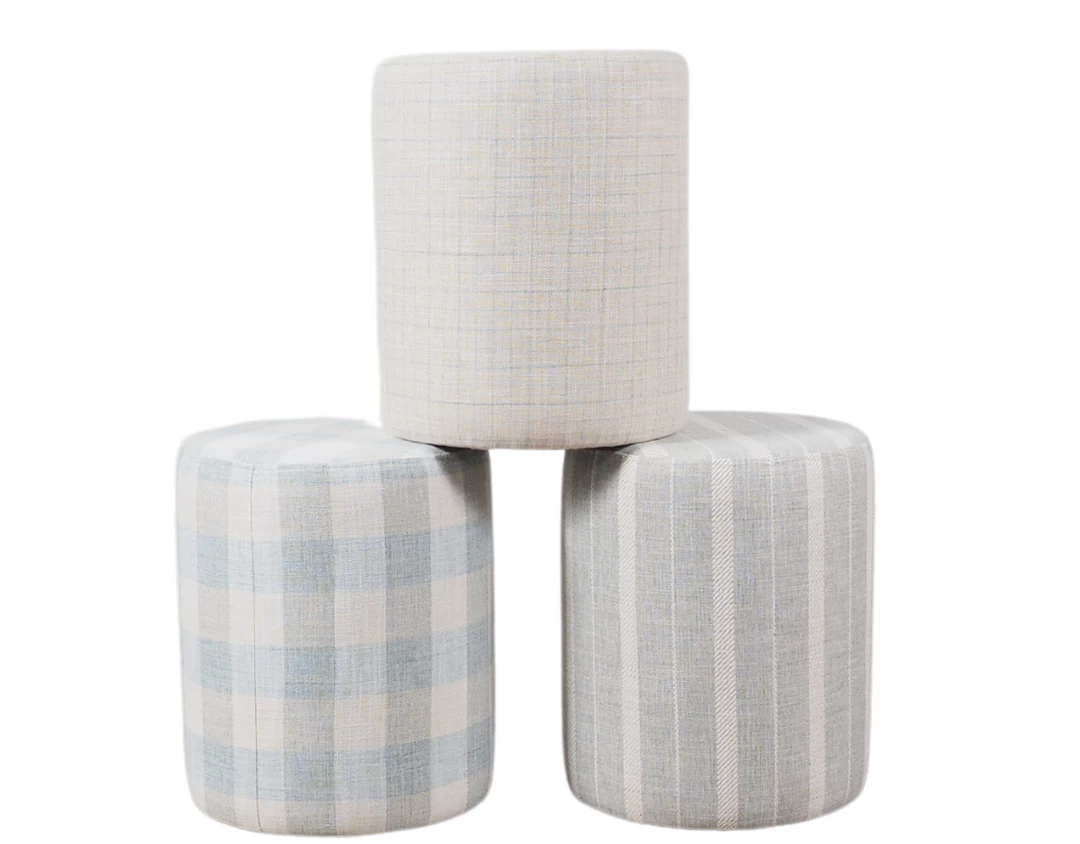 Soul Living Pouffes & Ottomans Oval Fabric Ottoman