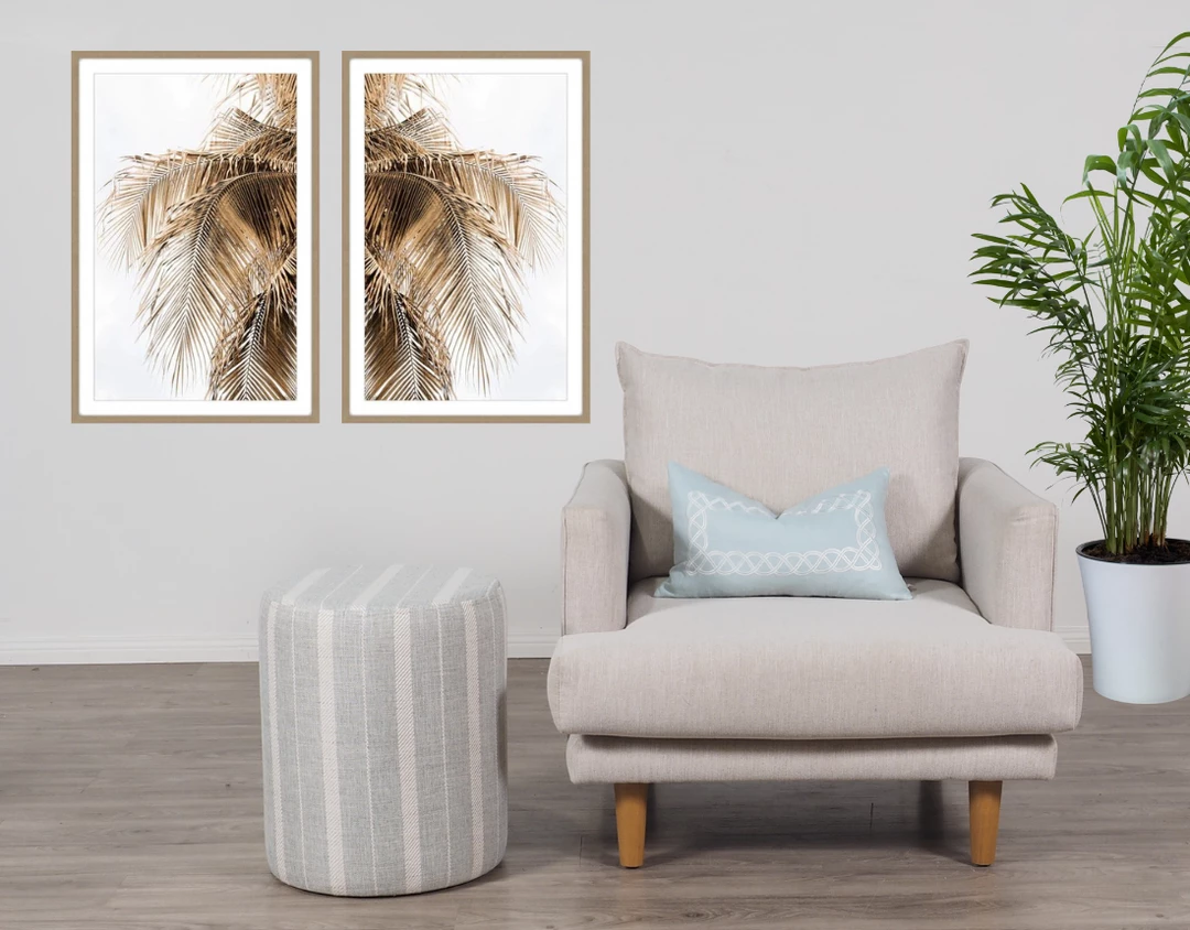 Soul Living Pouffes & Ottomans Oval Fabric Ottoman