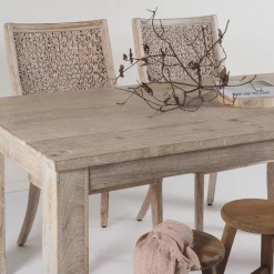 Daintree Dining Table Old White Wash