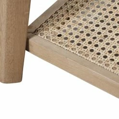 Living Amity Oak 2 Lvl Sofa Table Clear