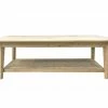 Amity Oak 2 Lvl Coffee Table Clear Living
