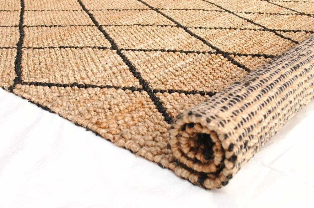 Soul Living Rugs & Mats Barwang Black Nat Rug 200x290