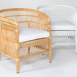 Occasional Chairs Bilinga Arm Chair White