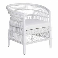 Occasional Chairs Bilinga Arm Chair White