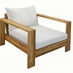 Broadbeach Teak Single Lounger