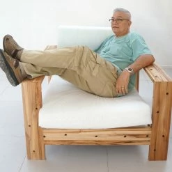 Broadbeach Teak Single Lounger