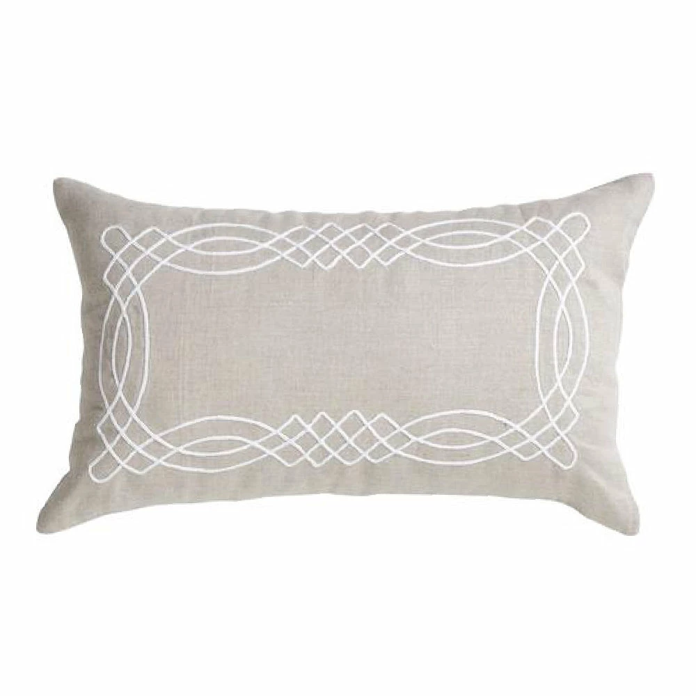 Soul Living Antibes Sand Linen Cushion