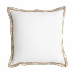 Soul Living Homewares Mykonos Blanc Feather Cushion