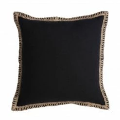Soul Living Homewares Royal Black Feather Cushion