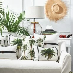 Soul Living Homewares Bahama Palm Feather Fill Cushion