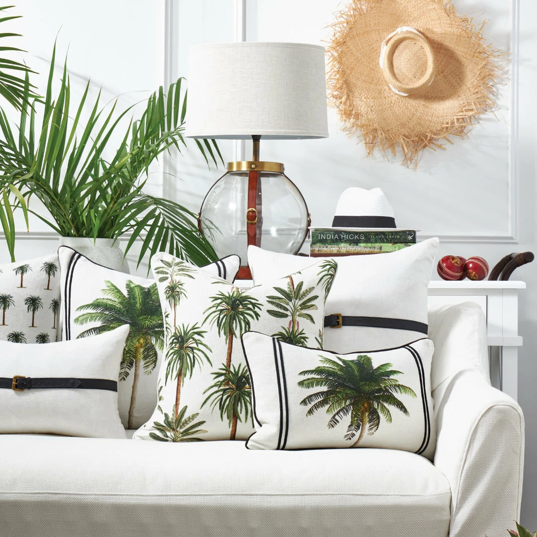 Soul Living Homewares Bahama Palm Feather Fill Cushion