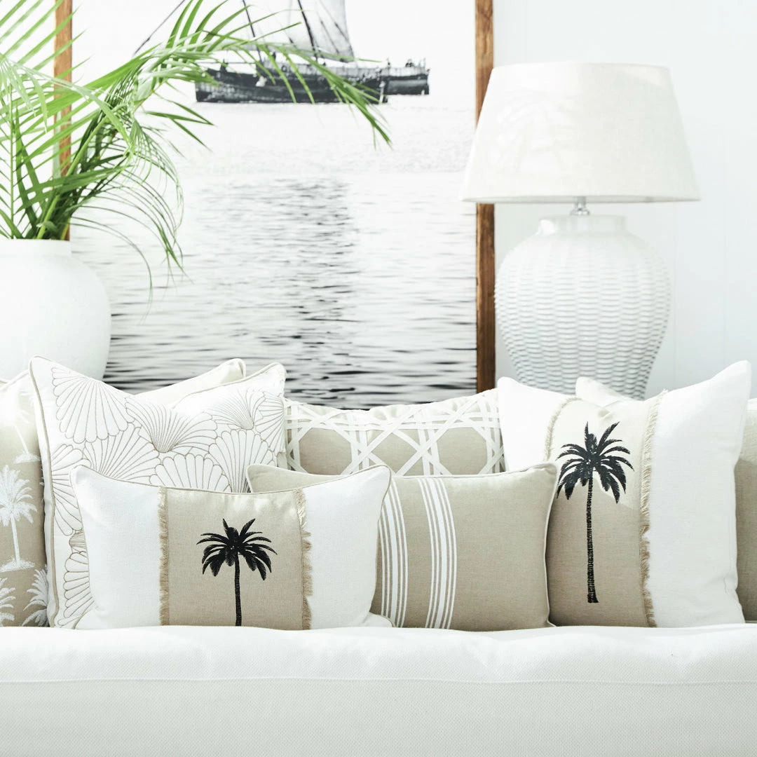 Soul Living Homewares Havana Palm Feather Fill Cushion