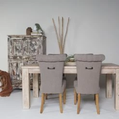 Daintree Dining Table Old White Wash