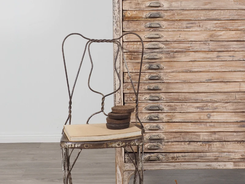 Soul Living Vintage Architects Drafts Cabinet