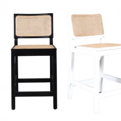 Dining Cascades Counter Stool White