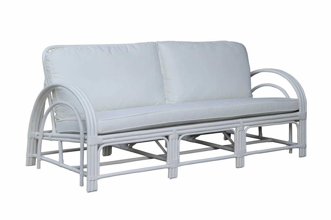 Hamilton White Sofa 3 Seat Resort Living