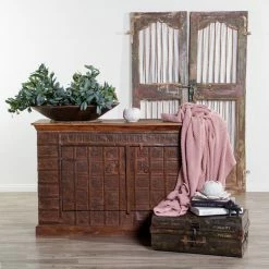 Soul Living Recycled Panel Cabinet Global Finds