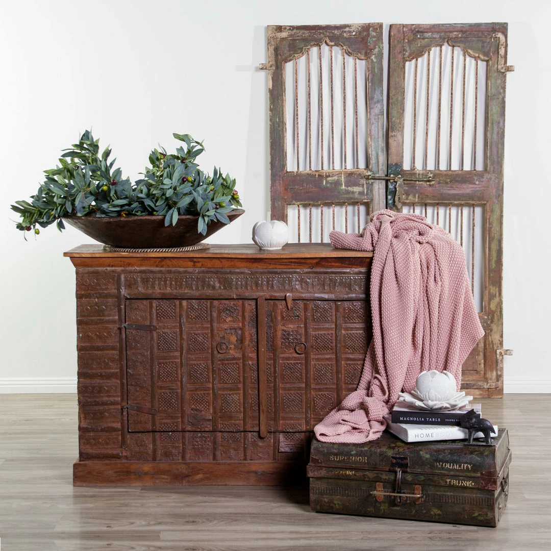 Soul Living Recycled Panel Cabinet Global Finds