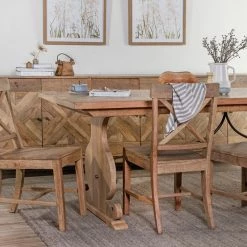 Monaco Cross Back Dining Chair