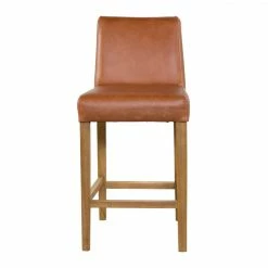 Dining Monaco Counter Stool - Tan Leather