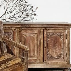 Soul Living Recycled Carved Sideboard