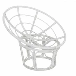 Occasional Chairs Valley Papasan White