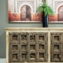 Soul Living Global Finds Old Door Sideboard