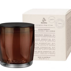 Soul Living Rituelle Lemongrass, Ginger & Lime Soy Candle Candles & Scents