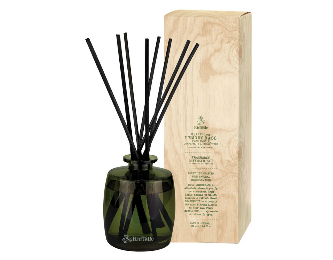 Soul Living Candles & Scents Rituelle Lemongrass, Lemon Myrtle, Grapefruit & Eucalyptus Diffusers