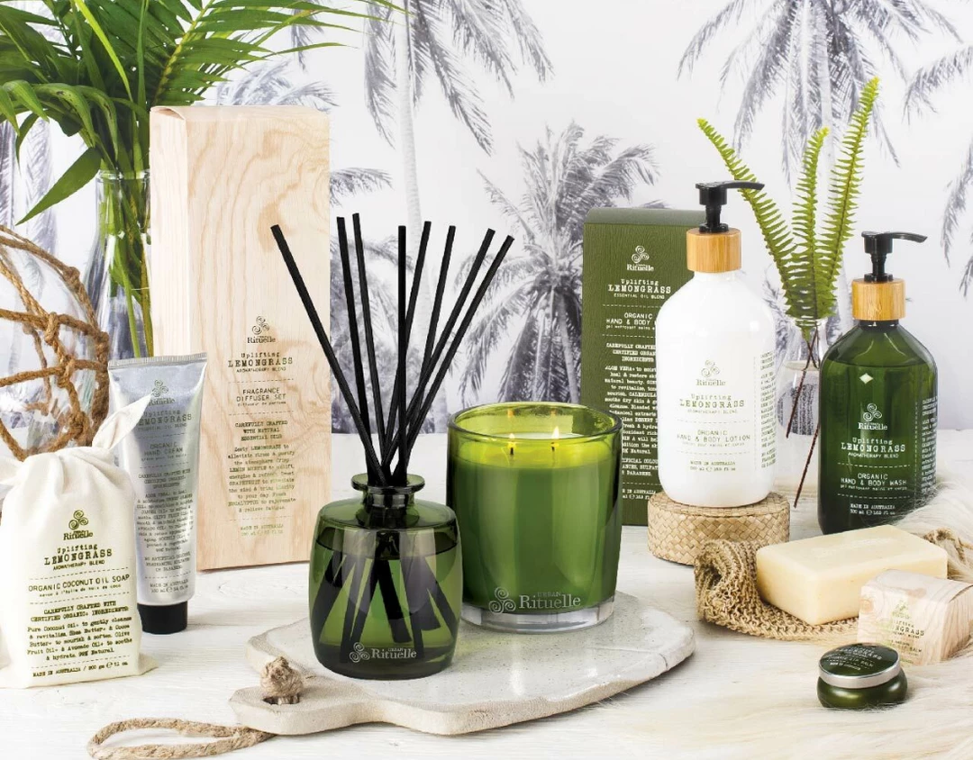 Soul Living Candles & Scents Rituelle Lemongrass, Lemon Myrtle, Grapefruit & Eucalyptus Diffusers