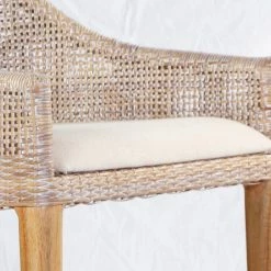 Dining Sarabah White Grey Counter Stool