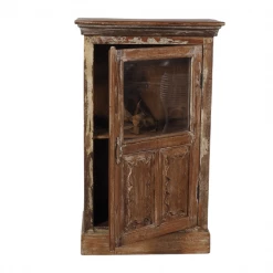 Soul Living Vintage 1 Door Glass Cabinet