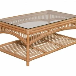 Valley Glass Top Coffee Table Living