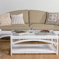 Valley Glass Top Coffee Table Living