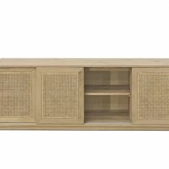 Living Amity Oak TV 4 Door Clear