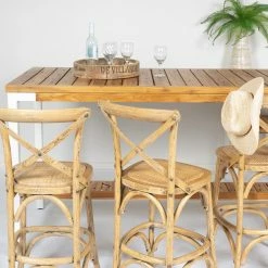 Broadbeach Teak Bar Table