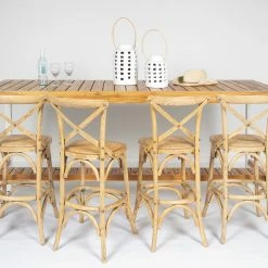 Broadbeach Teak Bar Table