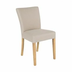 Kirra Fabric Dining Chair - Antique White