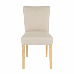 Kirra Fabric Dining Chair - Antique White