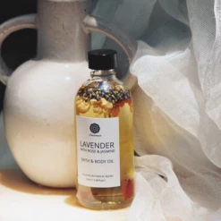 Soul Living Lavender With Rose & Jasmine Bath & Body Oil Candles & Scents