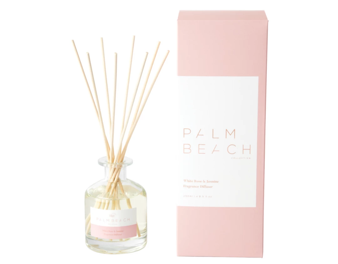 Soul Living Palm Beach White Rose & Jasmine 250ml Fragrance Diffuser Candles & Scents