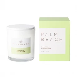 Soul Living Palm Beach Jasmine & Lime 420g Standard Candle Candles & Scents