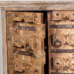 Soul Living Old Carved Door Buffet Global Finds
