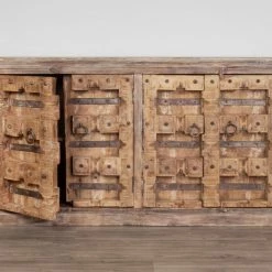 Soul Living Old Carved Door Buffet Global Finds