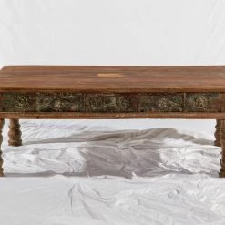 Soul Living Hand Carved Rosewood Coffee Table Global Finds