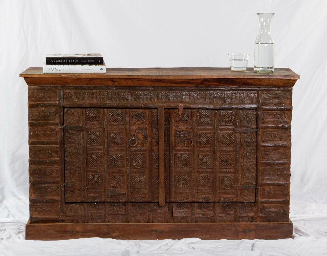 Soul Living Recycled Panel Cabinet Global Finds